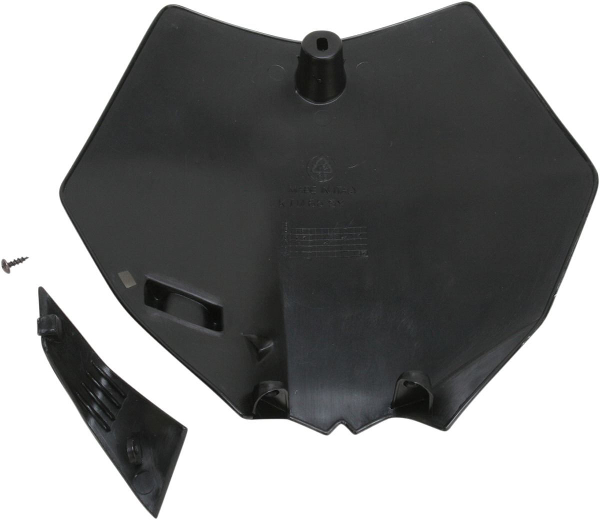 Acerbis Front Number Plate - Black - SX65 - 0520-1034 (3)