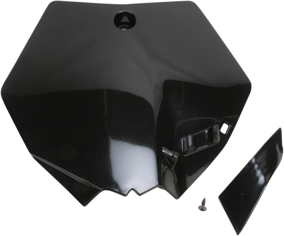 Acerbis Front Number Plate - Black - SX65 - 0520-1034 (2)