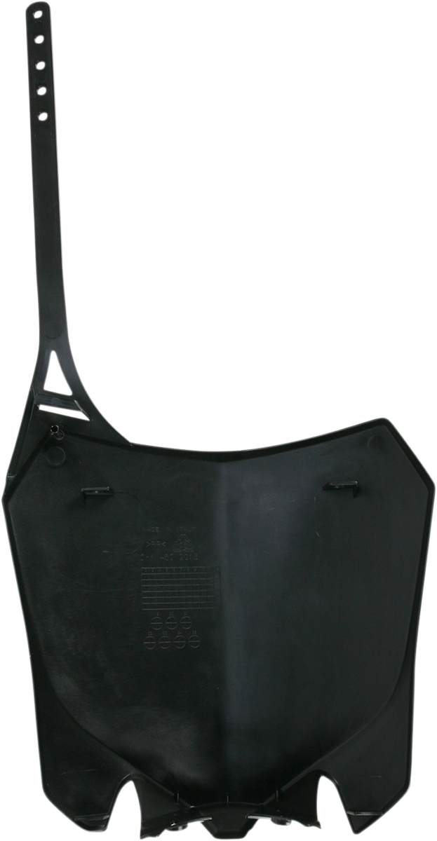 Acerbis Front Number Plate - Black - CRF450R (2)