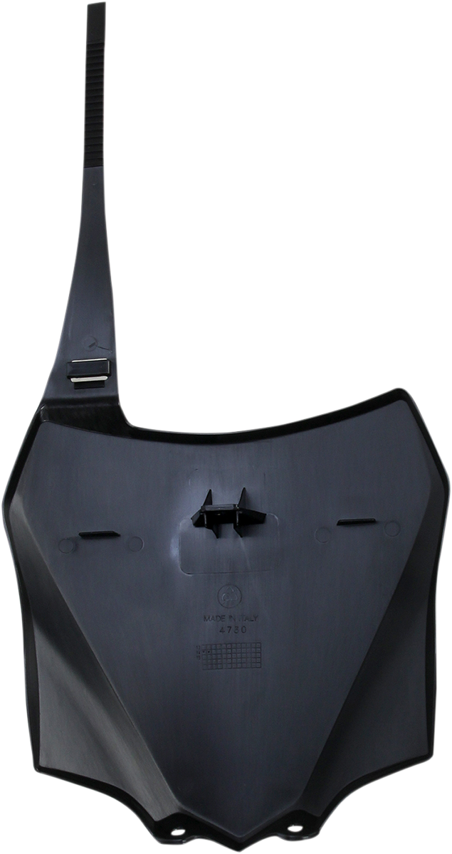 Acerbis Front Number Plate - Black - KX85/100 (2)