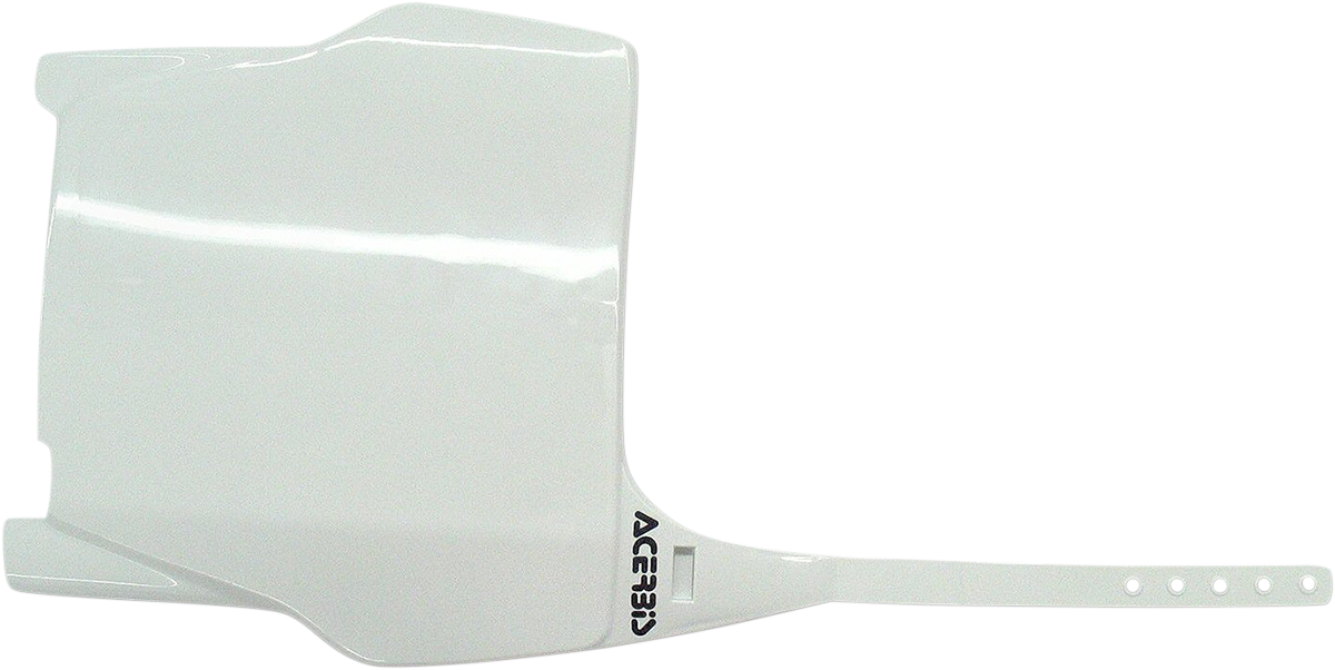Acerbis Front Number Plate - White - CRF250/450 - 0520-0073 (2)