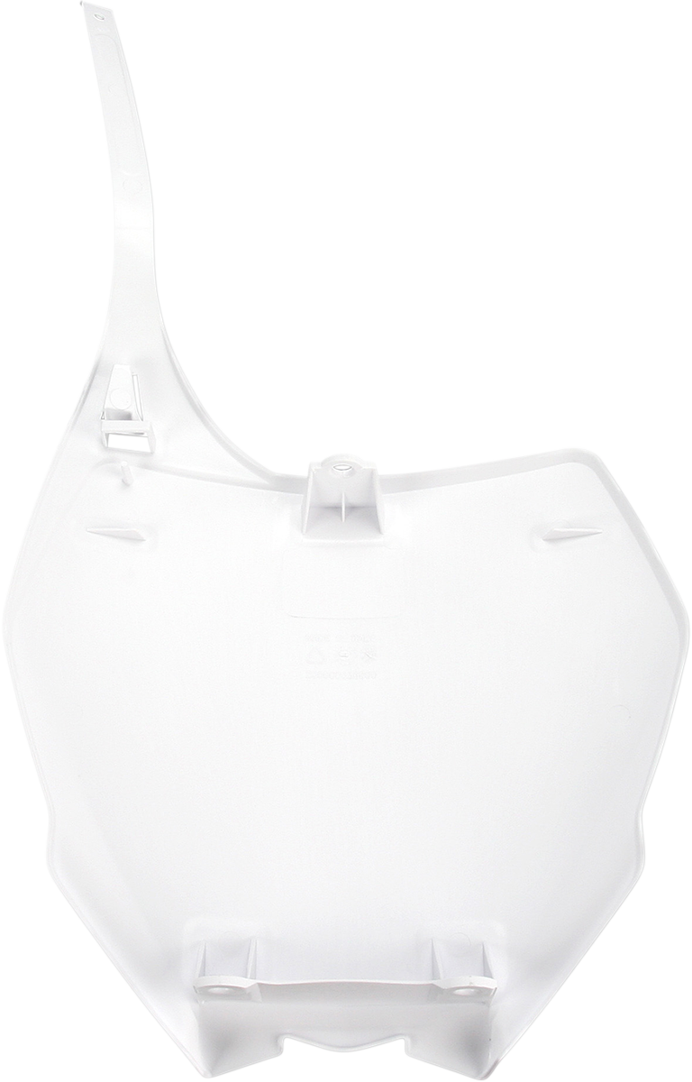 Acerbis Front Number Plate - White - YZF250 (2)