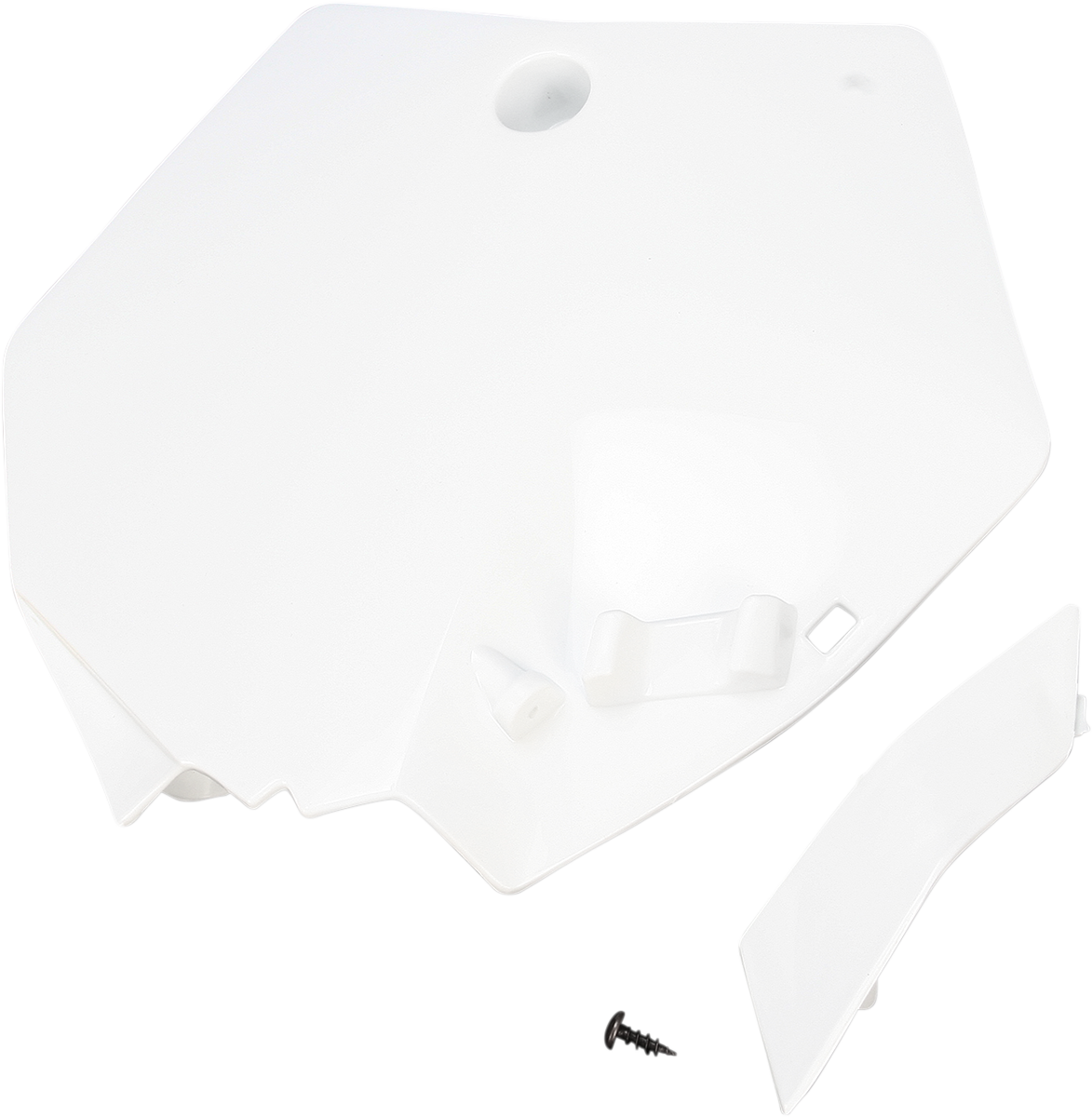 Acerbis Front Number Plate - White - SX65 (2)