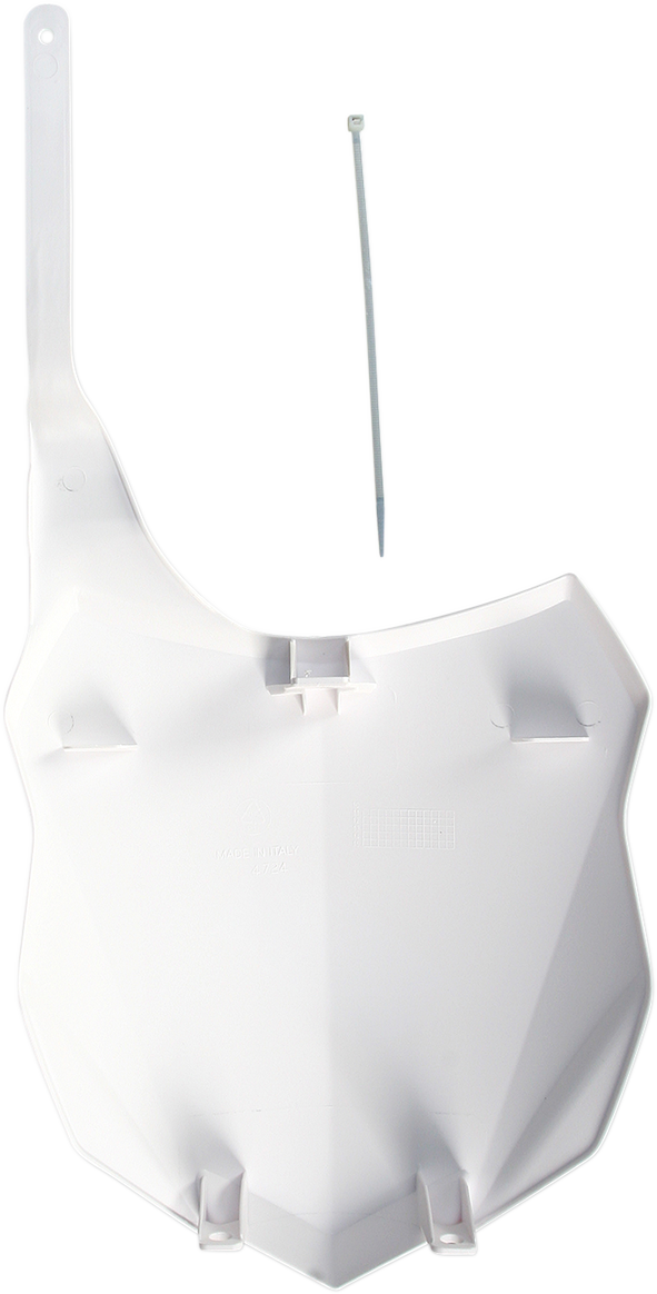 Acerbis Front Number Plate - White - KX250F (4)