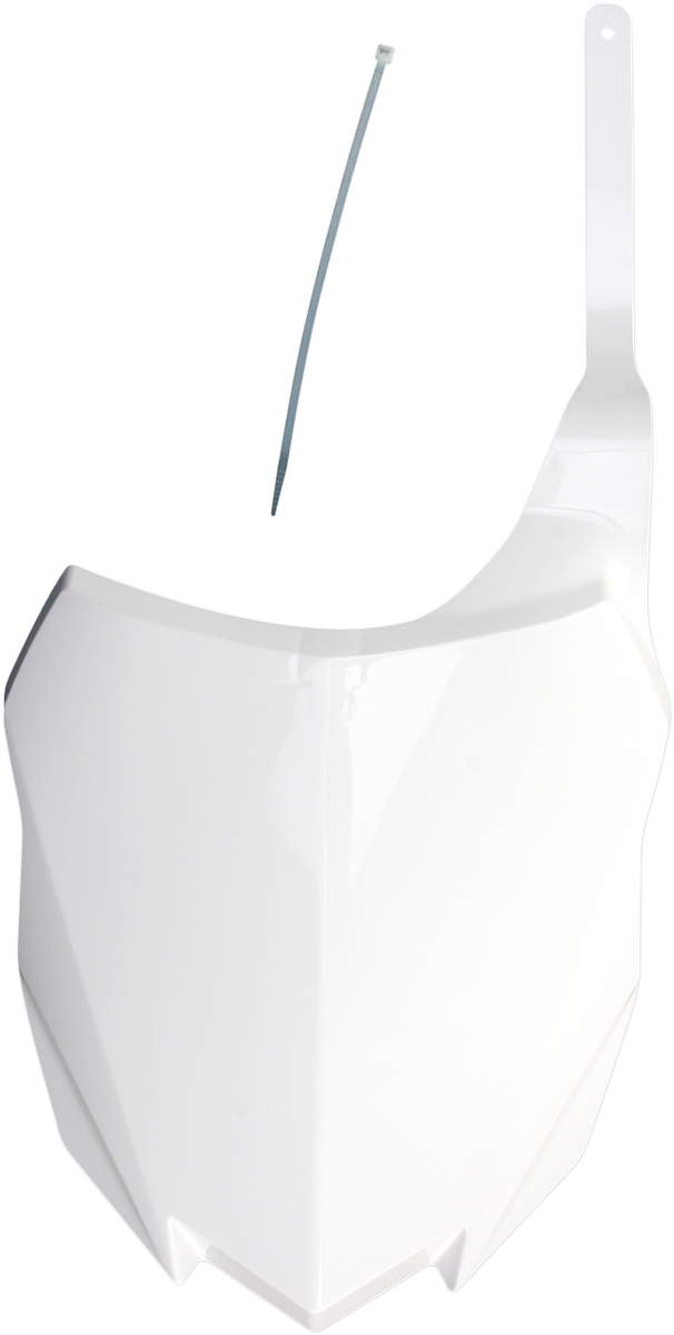 Acerbis Front Number Plate - White - KX250F (3)