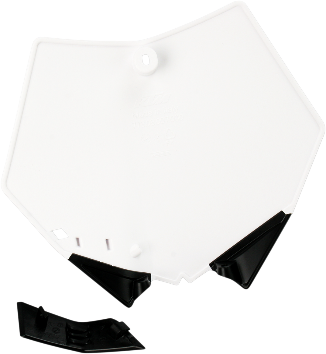 Acerbis Front Number Plate - White - KTM - 1403-0694 (2)