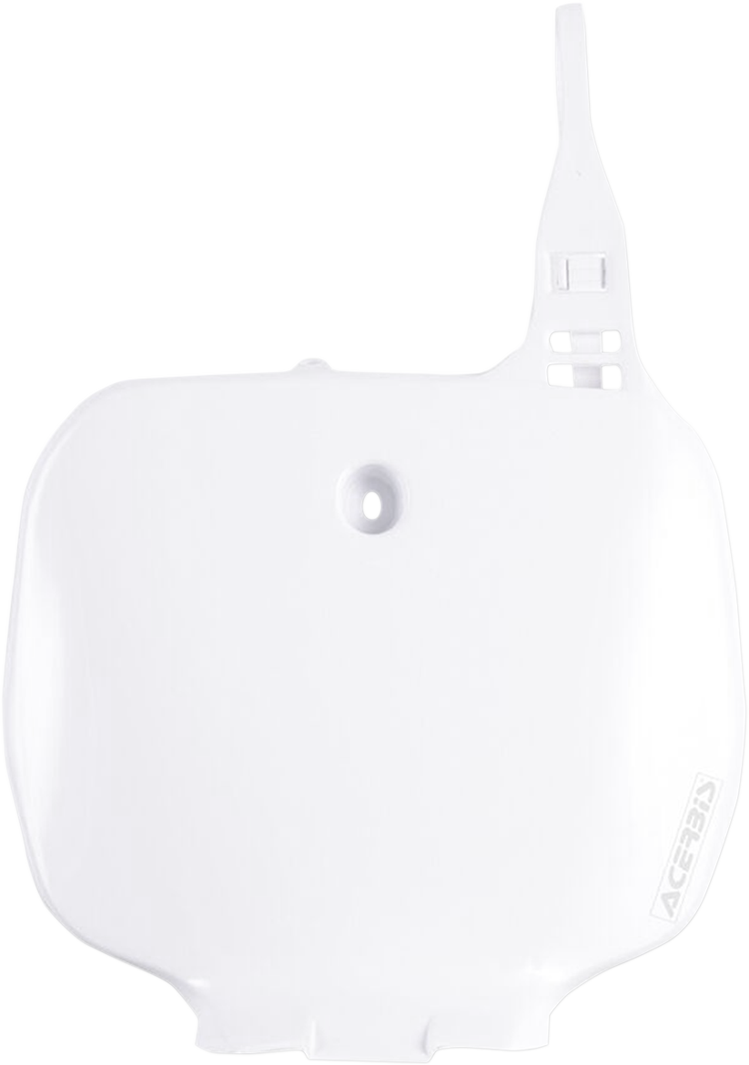 Acerbis Front Number Plate - White - YZ - 15-2114-06 (2)