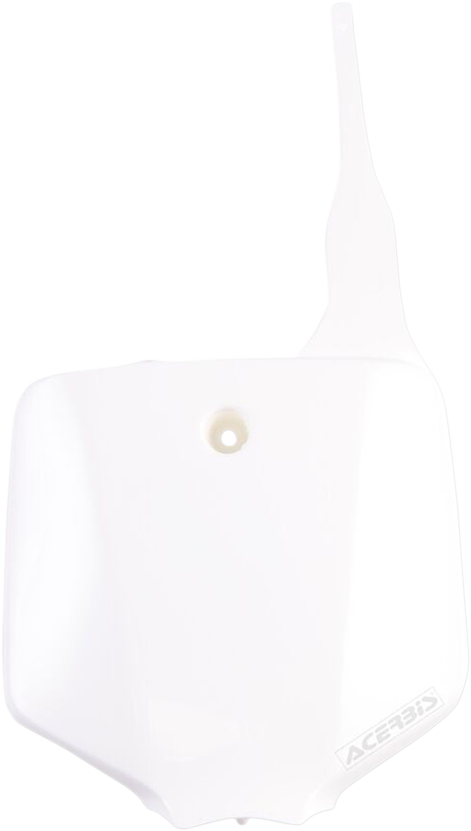 Acerbis Front Number Plate - White - KX65 '00-'01 (2)