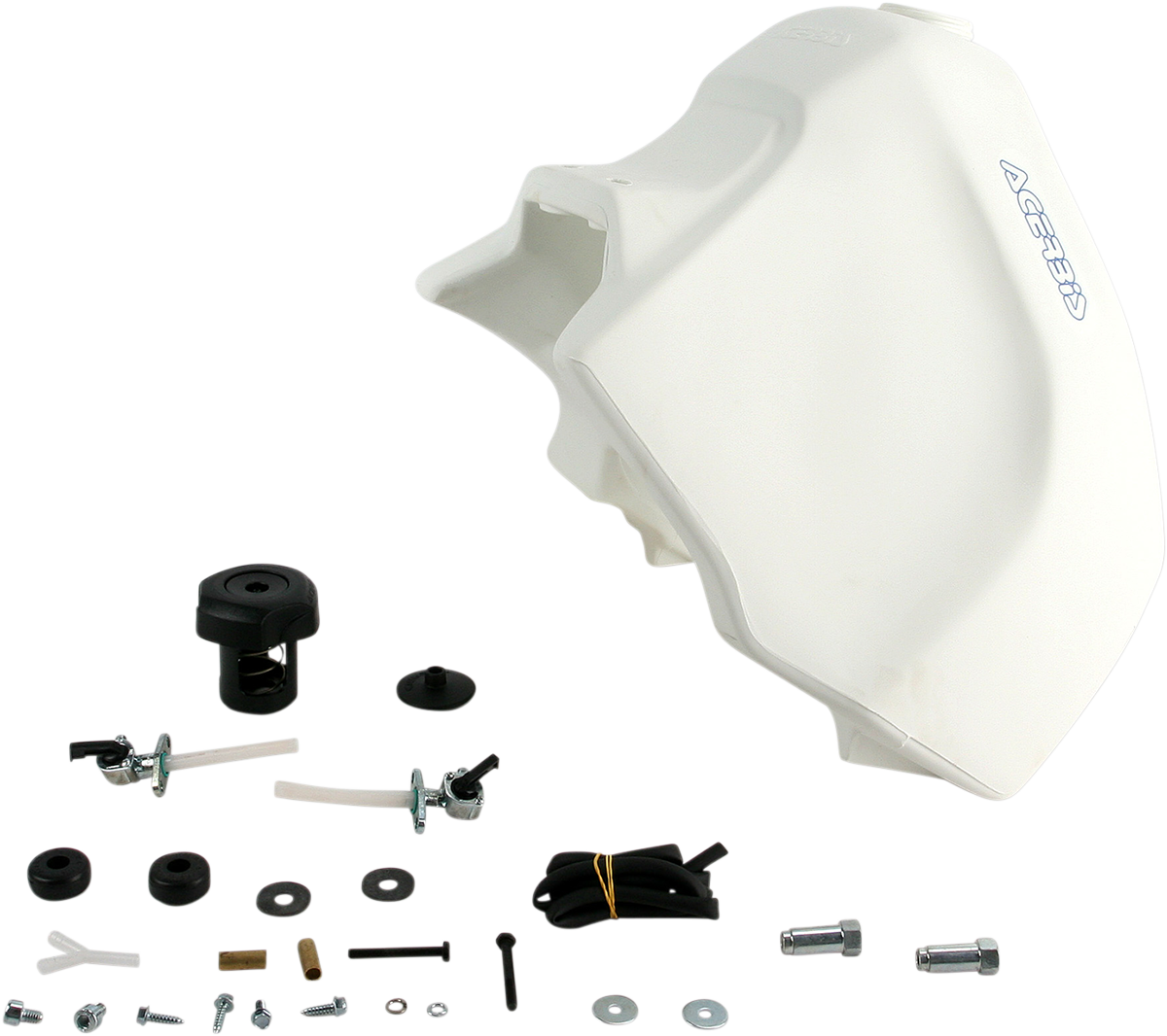 Acerbis Fuel Tank - 4.25 Gallon - Suzuki - White (2)