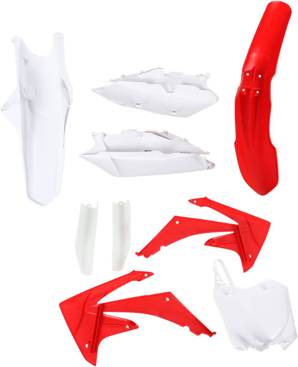 Acerbis Full Body Kit - '10 OEM Red/White - Honda - CRF '09-'13 (2)