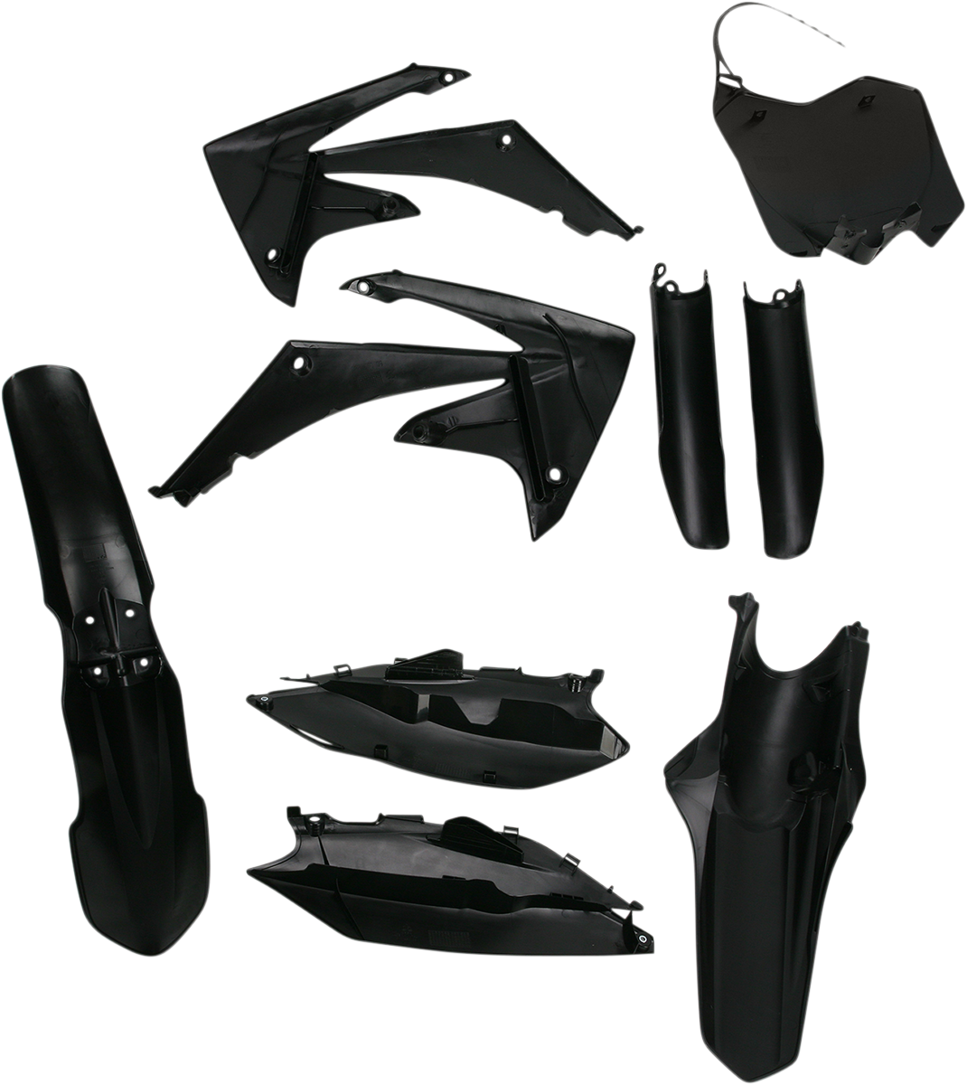 Acerbis Full Body Kit - Black - Honda - CRF '09-'13 (2)