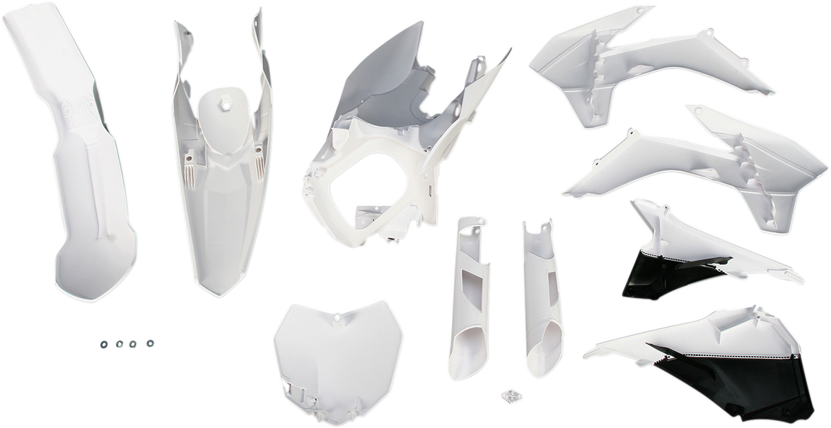 Acerbis Full Body Kit - White/Black - KTM - SX/XC '13-'14 (2)