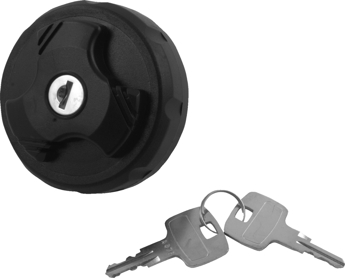 Acerbis Gas Cap - Locking - Black (2)