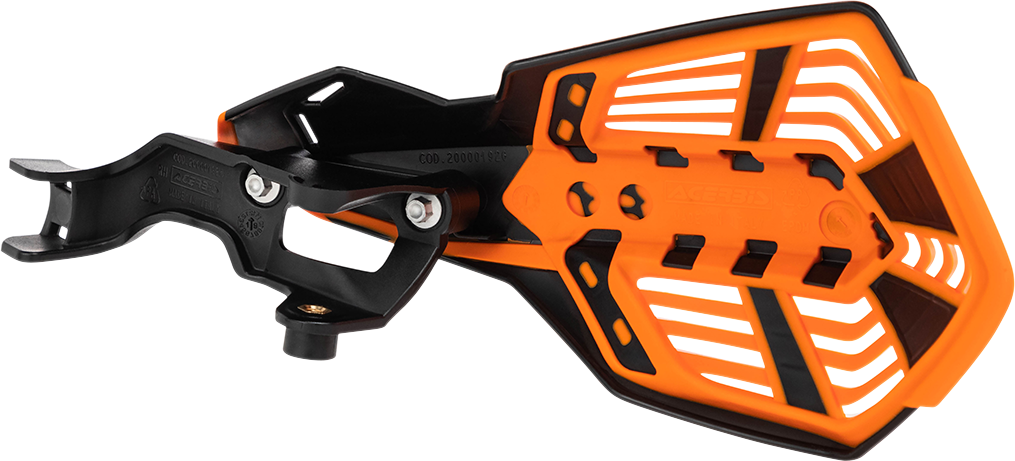 Acerbis K-Future Handguards - Black/Orange (2)