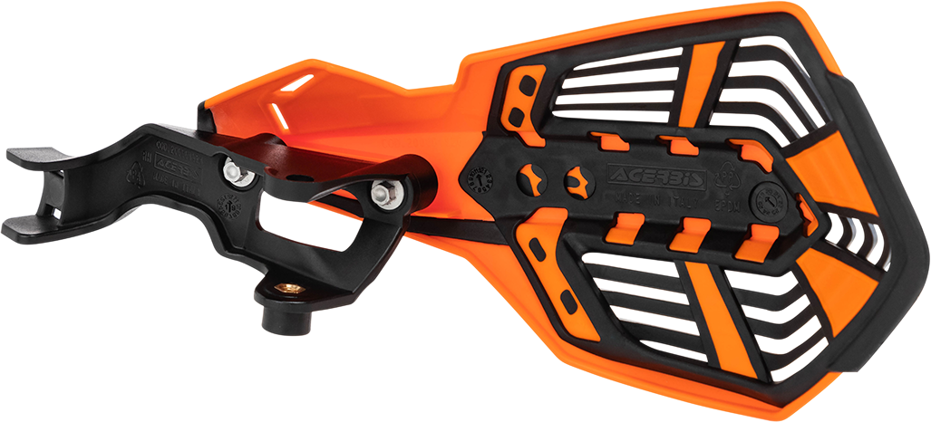 Acerbis K-Future Handguards - Orange/Black (2)