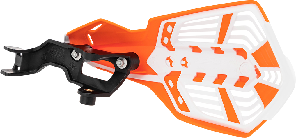 Acerbis K-Future Handguards - Orange/White (2)
