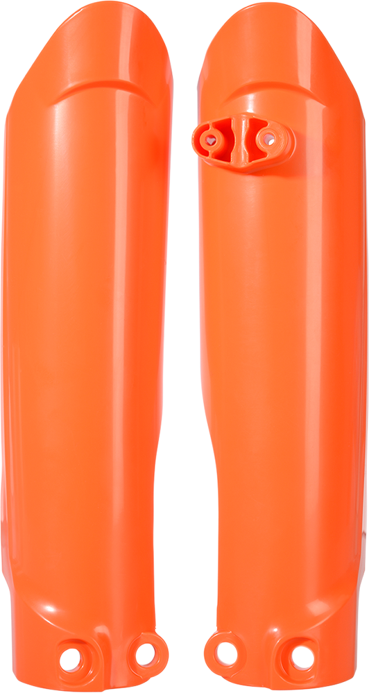 Acerbis Lower Fork Covers for Inverted Forks - '16 Orange - SX65