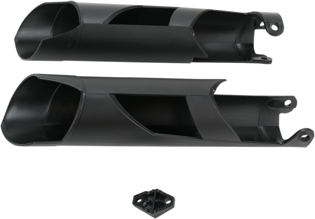 Acerbis Lower Fork Covers for Inverted Forks - Black - KTM