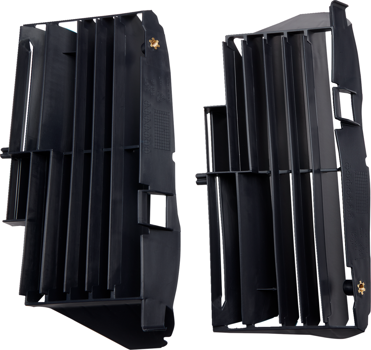 Acerbis Radiator Louvers - Dark Blue - Yamaha - YZ/WR '23-'25 (2)