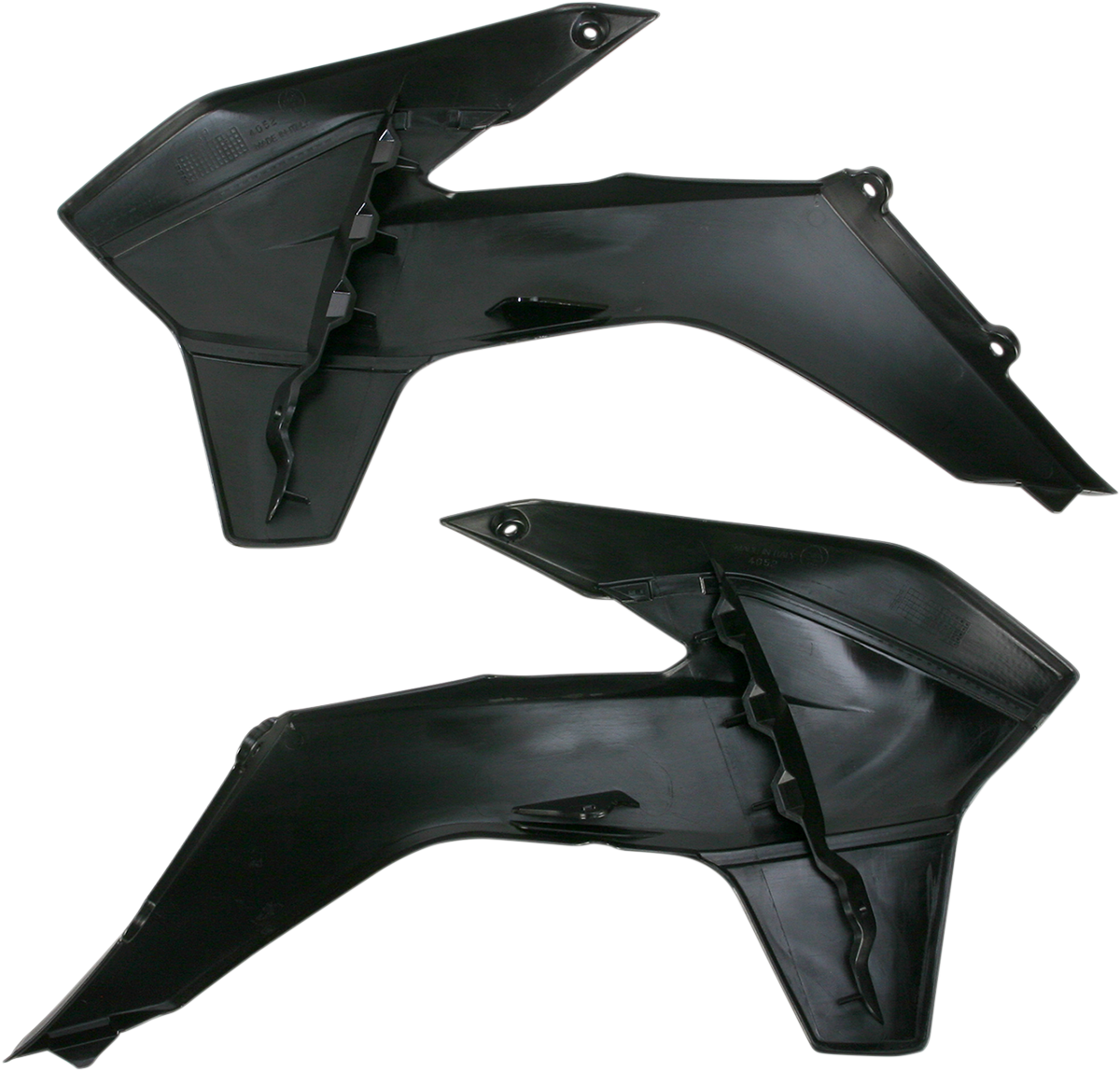 Acerbis Radiator Shrouds - Black - KTM - EX/SX/XC '12-'16 (2)