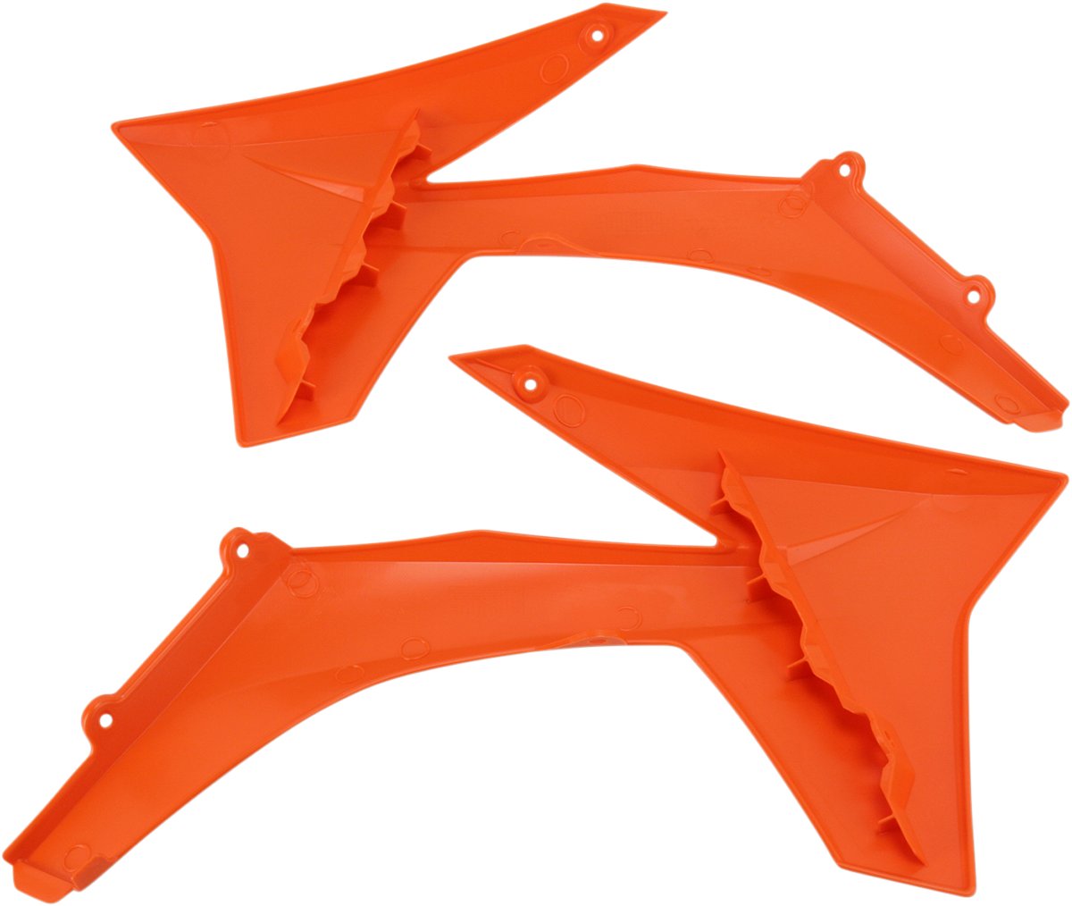 Acerbis Radiator Shrouds - Orange - KTM - EX/SX/XC '11-'13 (2)