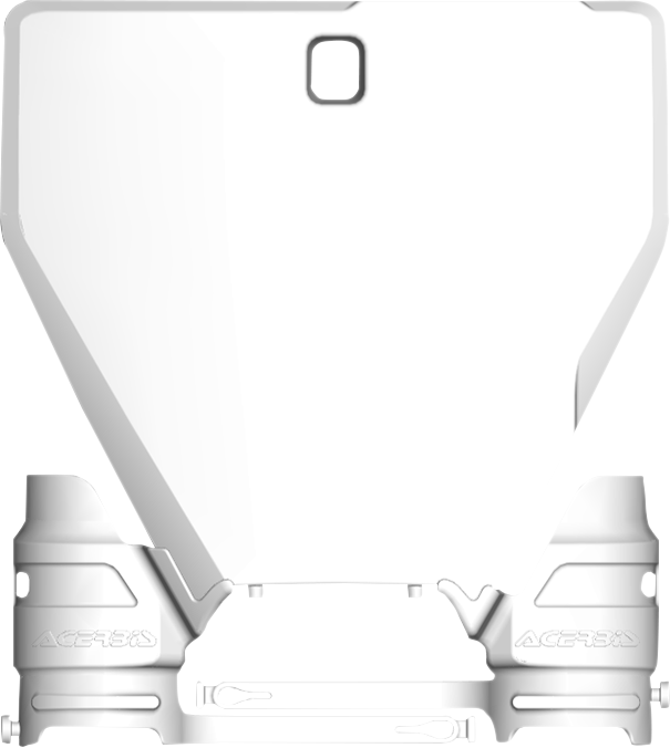 Acerbis Raptor Number Plate - '20 White (2)