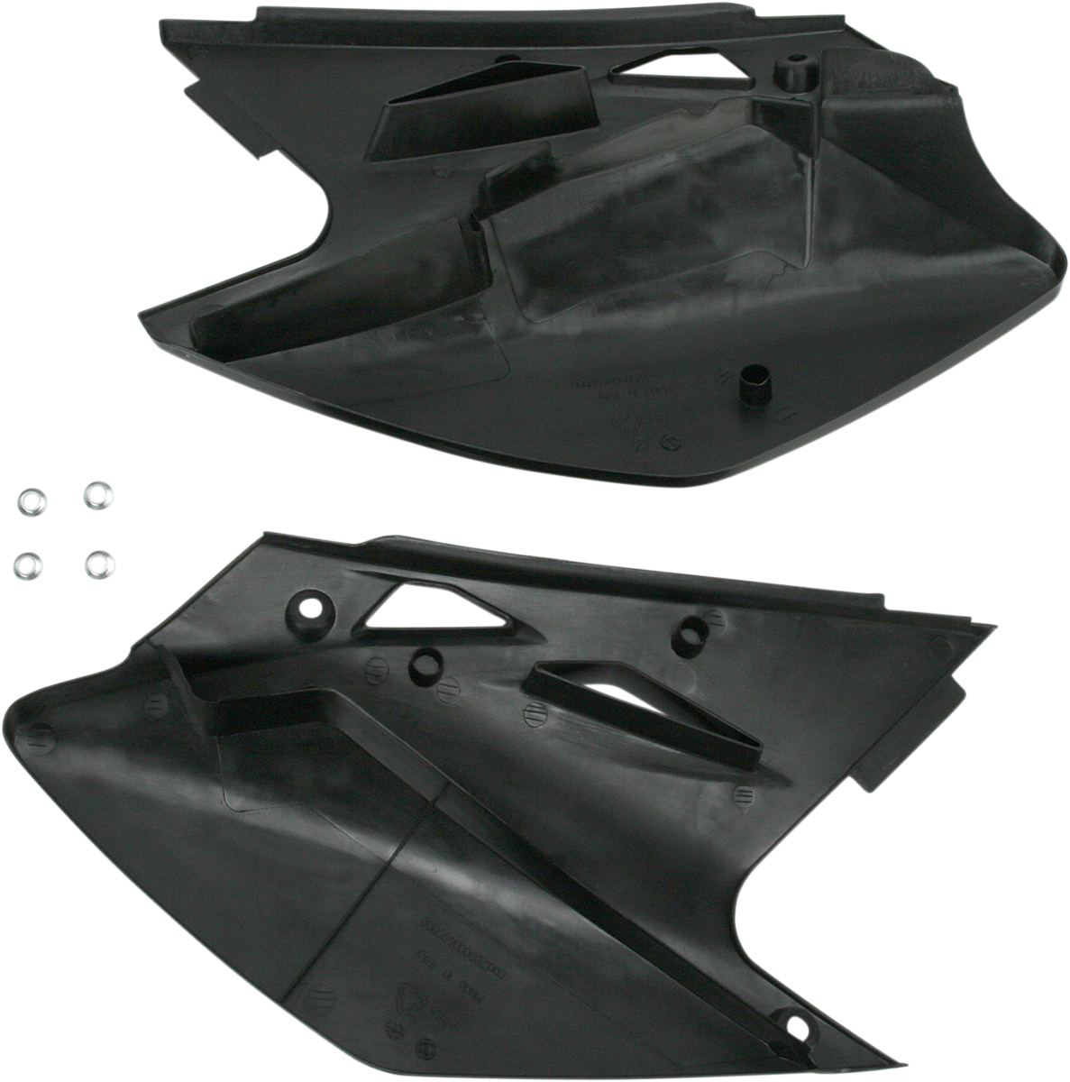 Acerbis Side Panels - Black - Kawasaki - KX '06-'08 (2)