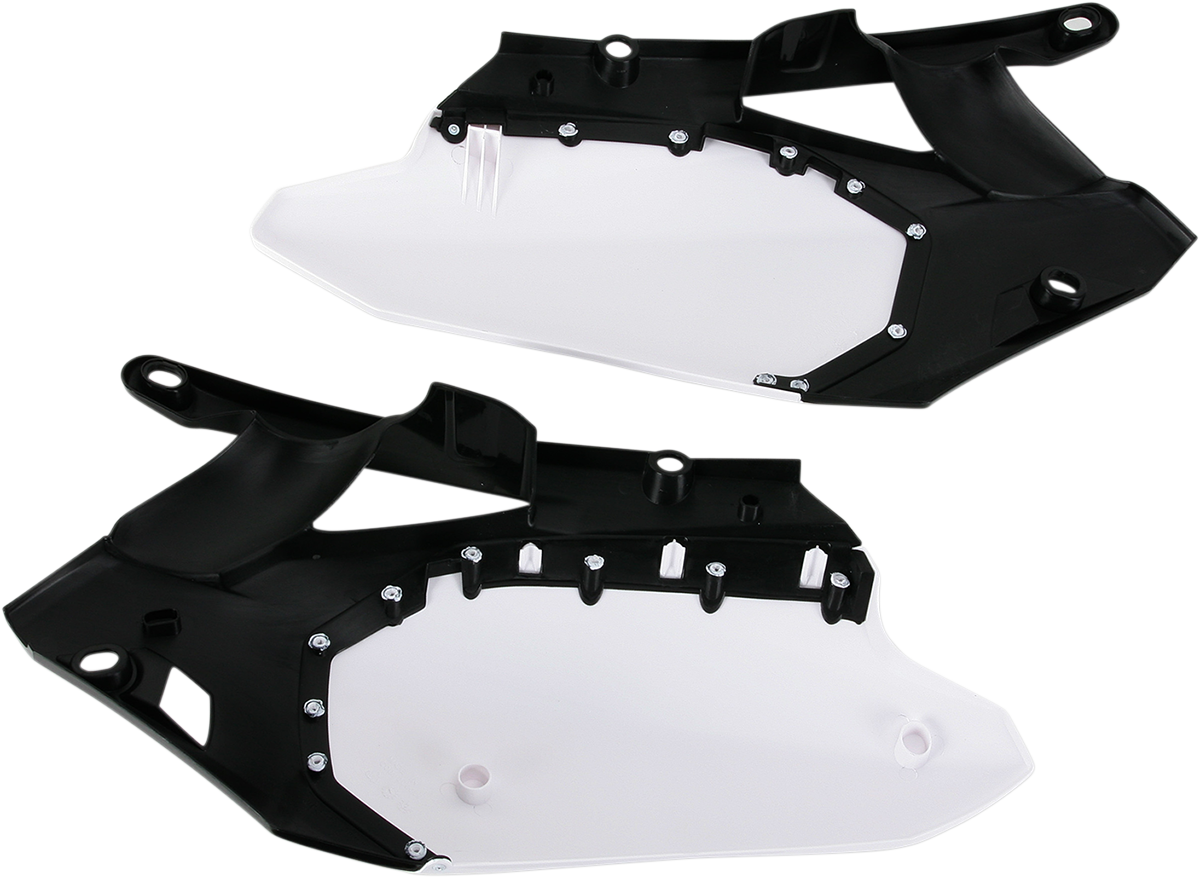 Acerbis Side Panels - White/Black - Yamaha - YZ '10-'13 (2)