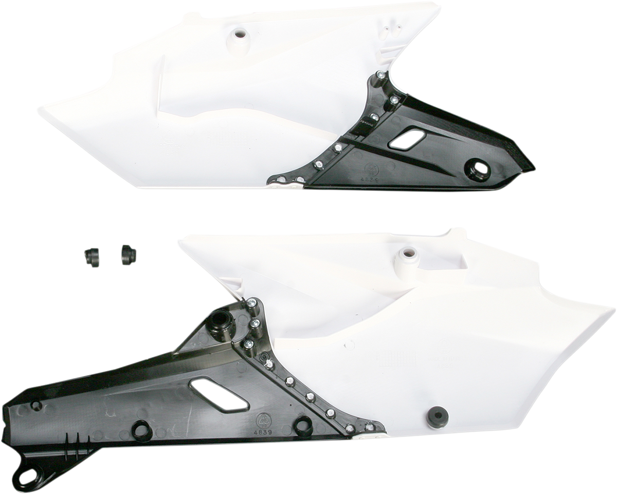 Acerbis Side Panels - White/Black - Yamaha - YZ/WR '14-'19 (2)