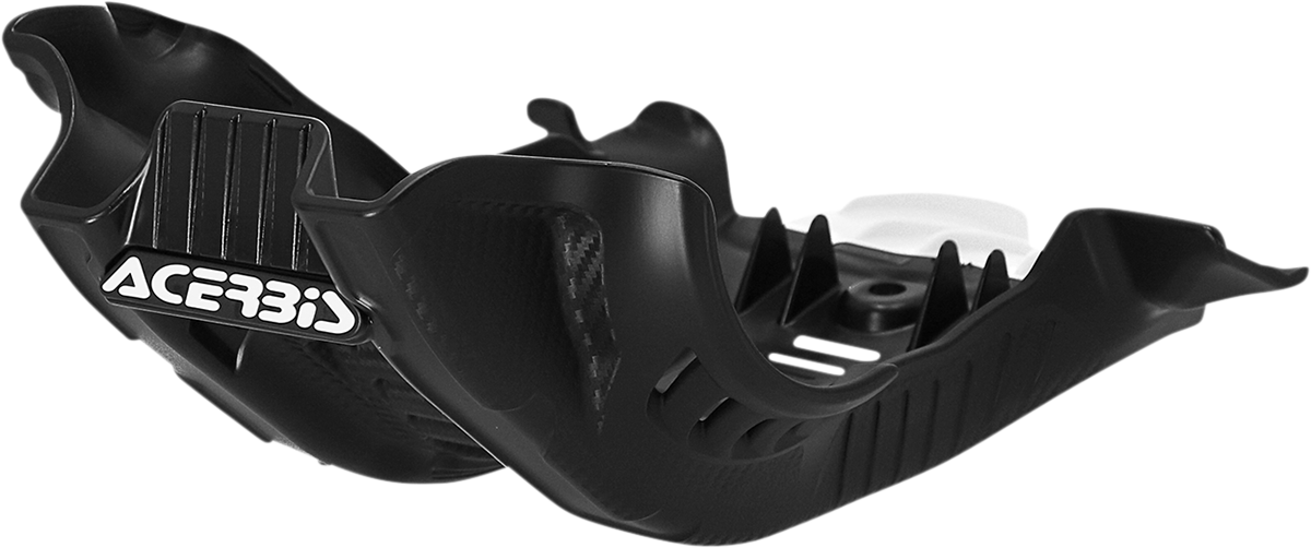 Acerbis Skid Plate - Black/White - Gas Gas | Husqvarna | KTM - 0506-1705 (2)