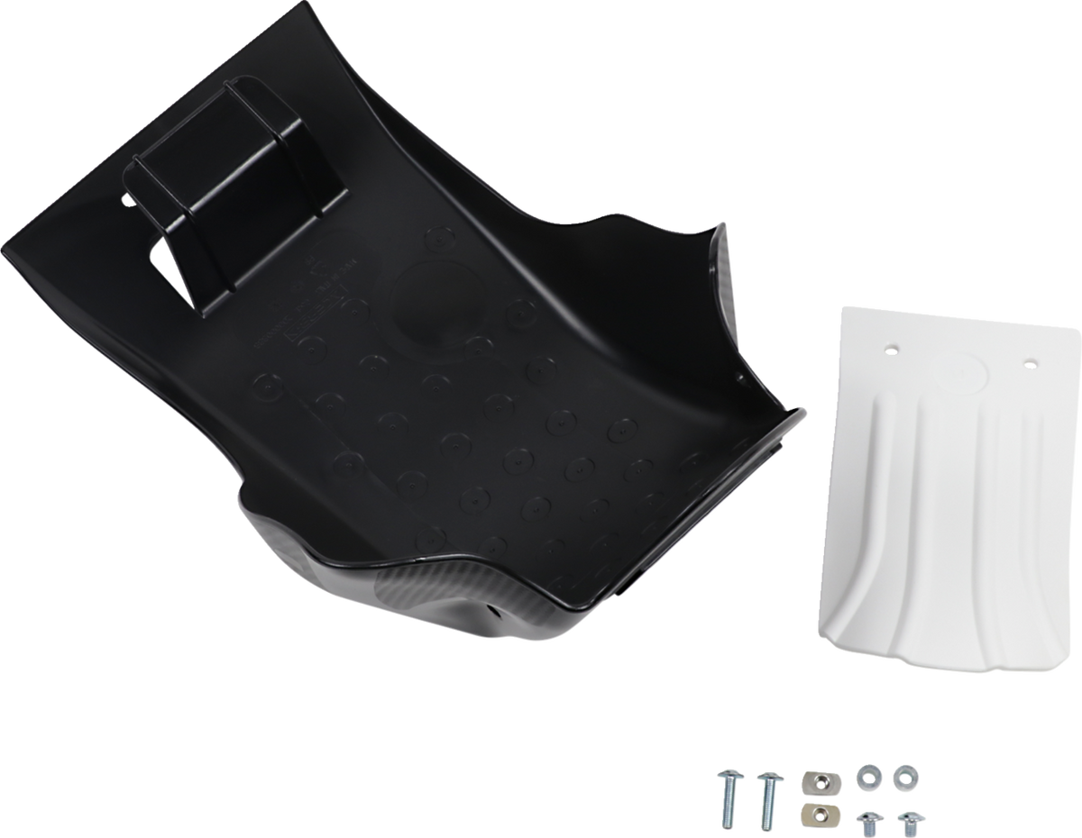 Acerbis Skid Plate - Black/White - RMZ 250 (2)