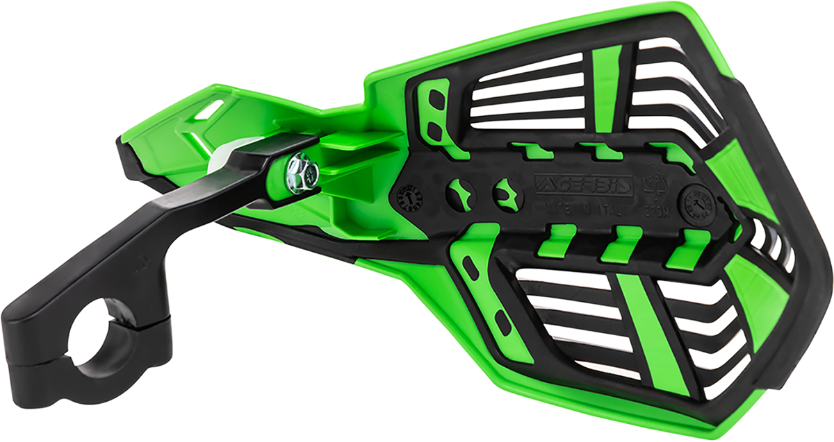 Acerbis X-Future Handguards - Green/Black (2)