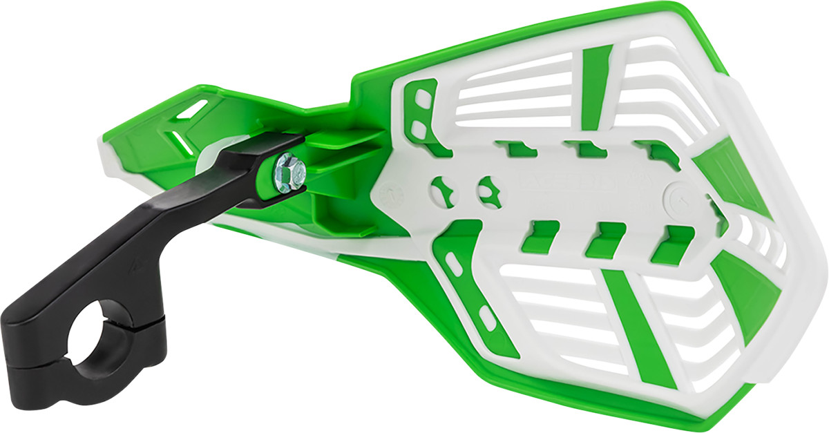 Acerbis X-Future Handguards - Green/White (2)