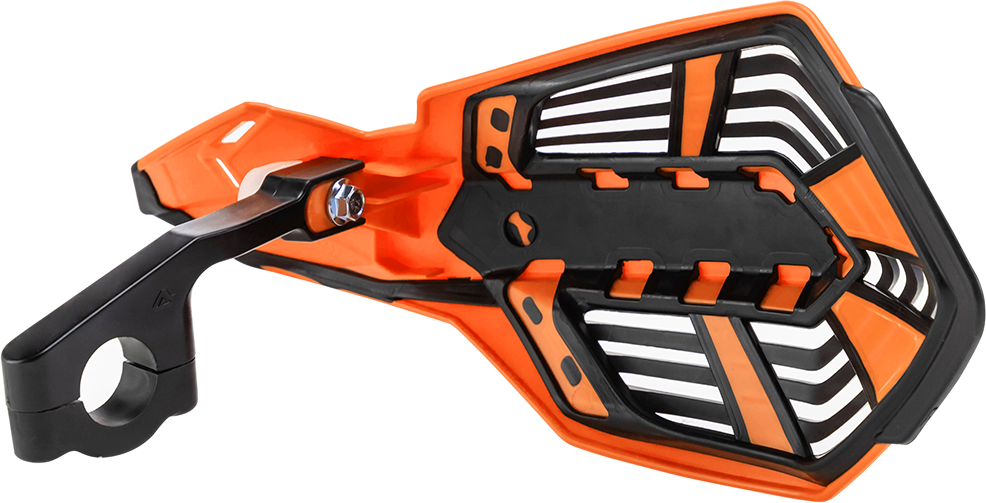 Acerbis X-Future Handguards - Orange/Black (2)