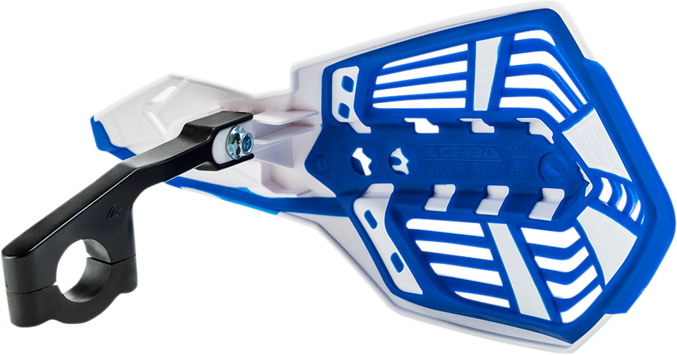 Acerbis X-Future Handguards - White/Blue - 0635-1717 (2)