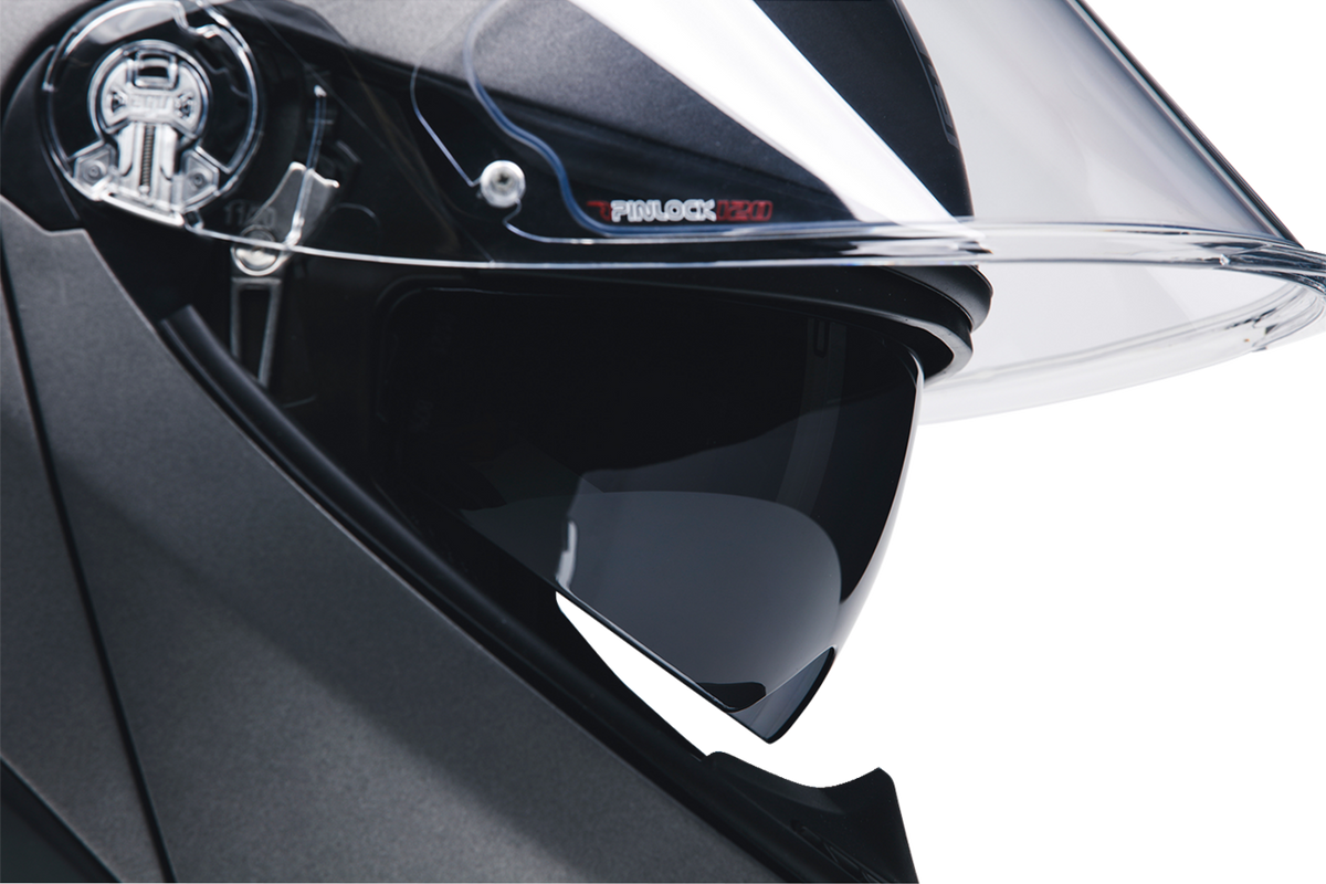 AGV ISV8 -1E Shield - K7/K3/Tourmodular/Streetmodular - Internal - XS-L - Dark Smoke (2)