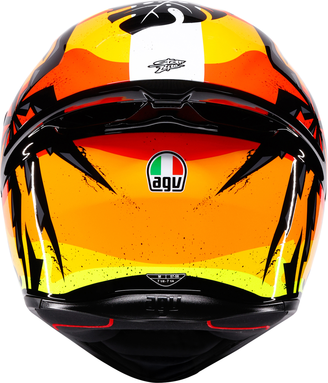 AGV K1 S Helmet - Tropicrush - Black/Orange (4)
