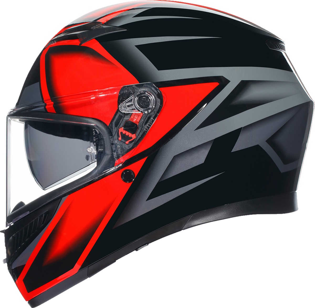 AGV K3 Helmet - Compound - Black/Red