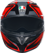 AGV K3 Helmet - Compound - Black/Red