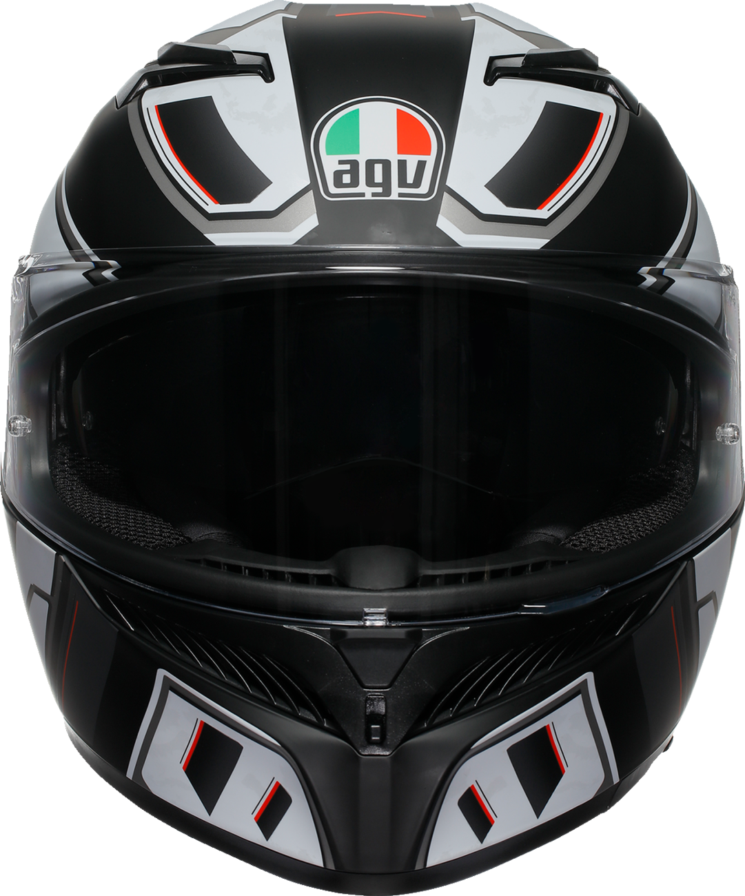 AGV K3 Helmet - Rivia - Matte Black/White