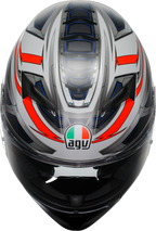 AGV K3 Helmet - Space - Matte White/Red Fluo