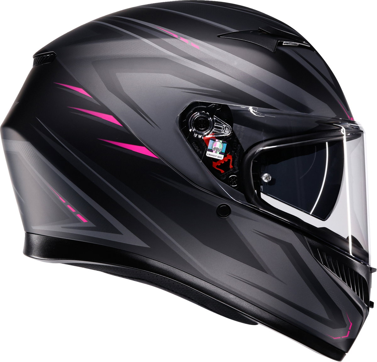AGV K3 Helmet - Syth - Matte Black/Pink