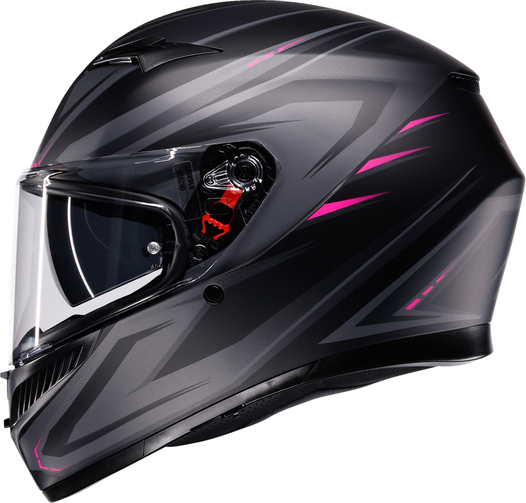 AGV K3 Helmet - Syth - Matte Black/Pink