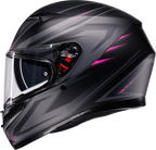 AGV K3 Helmet - Syth - Matte Black/Pink