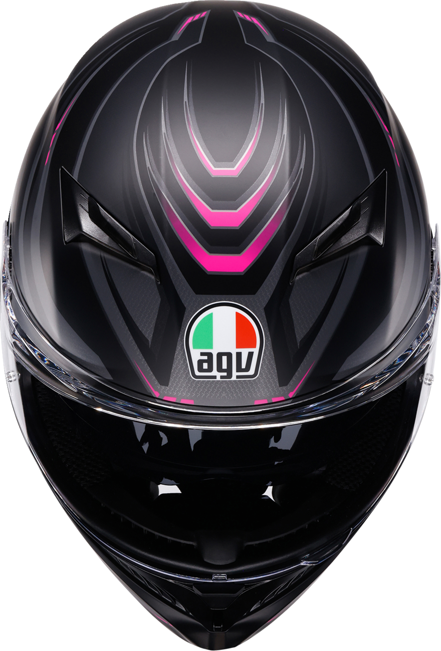 AGV K3 Helmet - Syth - Matte Black/Pink