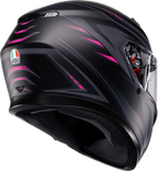 AGV K3 Helmet - Syth - Matte Black/Pink