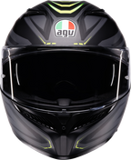 AGV K3 Helmet - Syth - Matte Black/Yellow Fluo (6)
