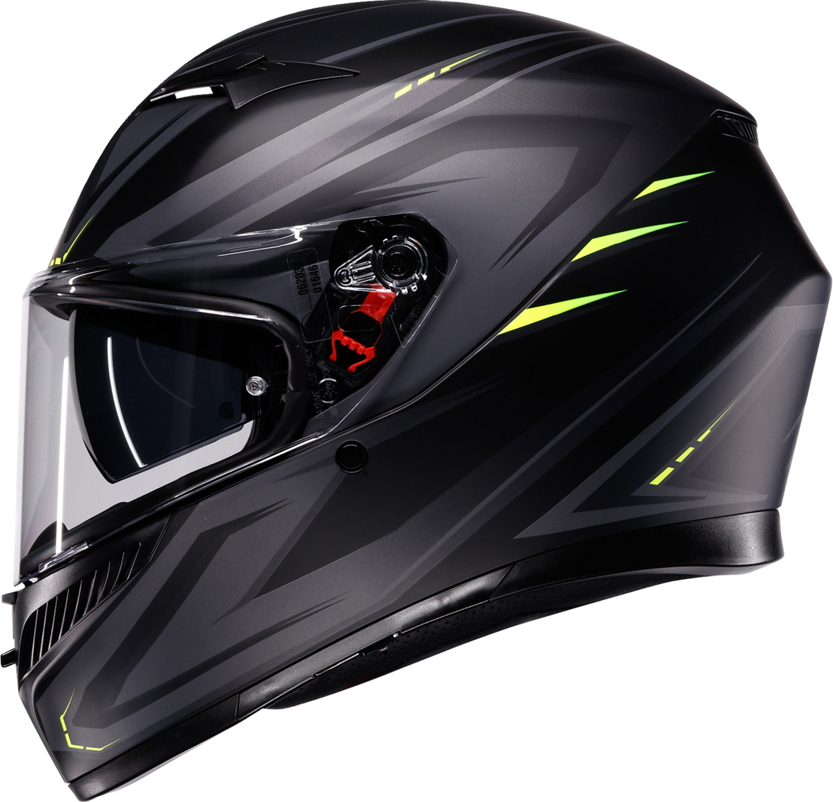 AGV K3 Helmet - Syth - Matte Black/Yellow Fluo