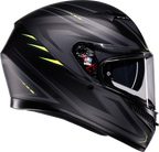 AGV K3 Helmet - Syth - Matte Black/Yellow Fluo (2)