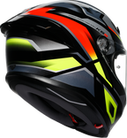 AGV K6 S Helmet - Erazer - Black/Red/Yellow Fluo (3)